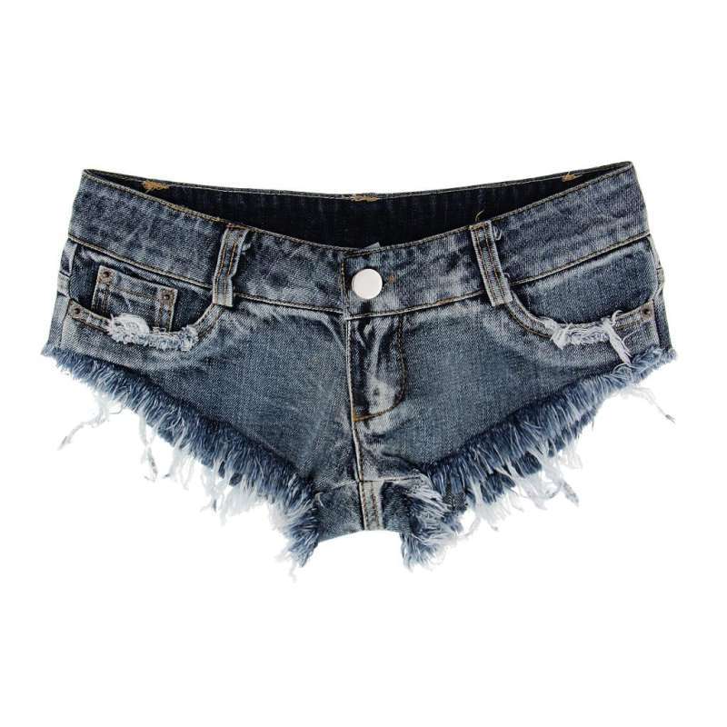 1XWomen's Ripped Skinny Jeans Shorts 