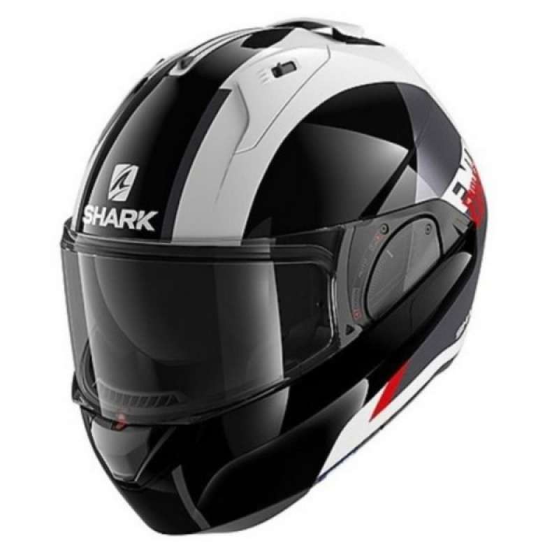 Promo Shark Evo Es Endless White Black Red | Helm Motor Modular | Shark Ori  di Seller Last Neon 45 - Kota Jakarta Barat, DKI Jakarta | Blibli