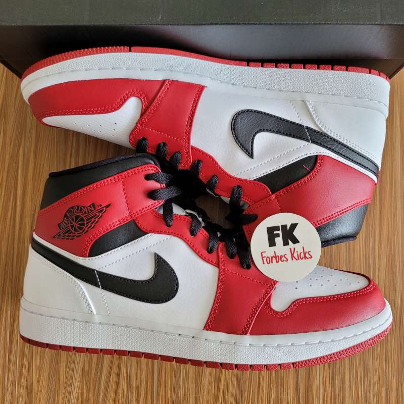 Air jordan mid chicago white toe outlet