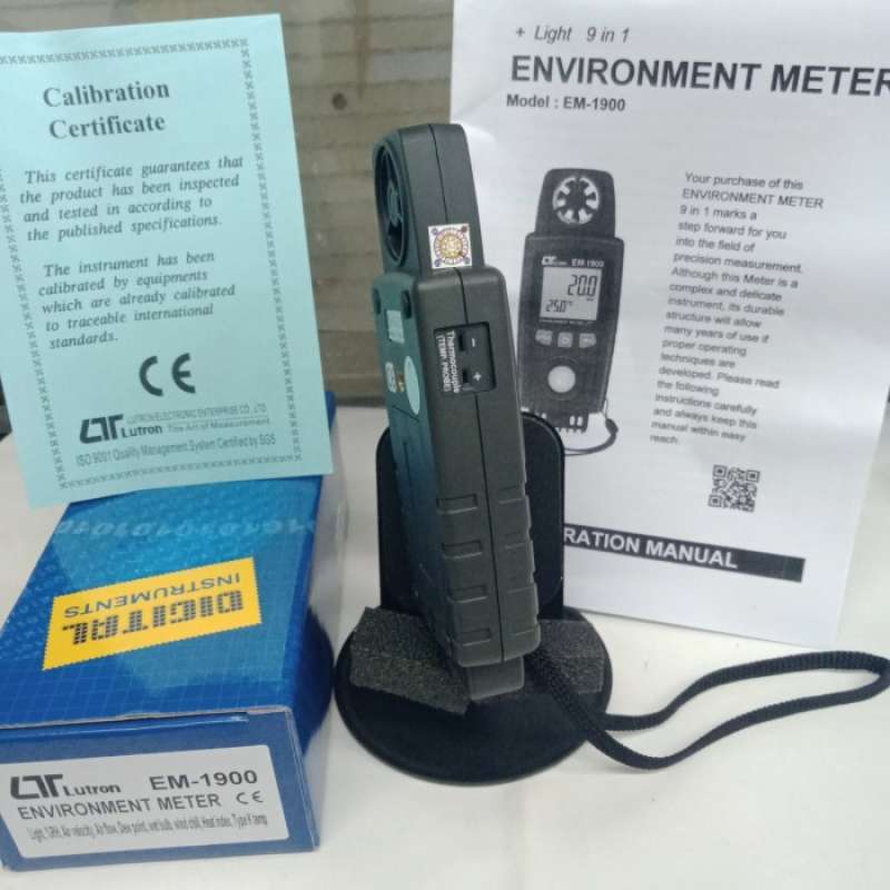 Jual Environment Tester Lutron Em-1900 9in1 Di Seller Bena Store - Wanajaya, Kab. Bekasi | Blibli