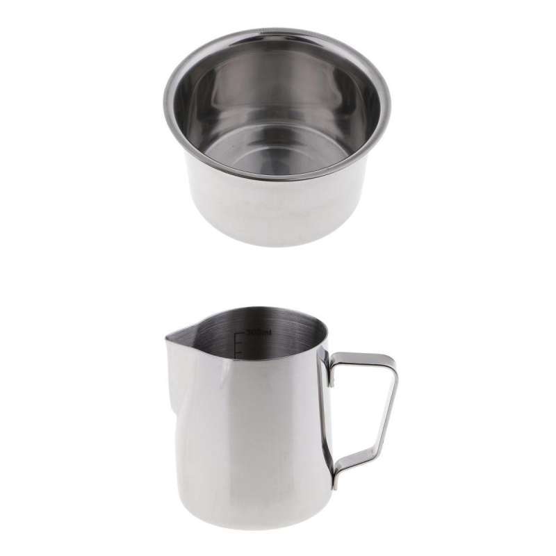 Jual 2x Stainless Wax Melting & Pouring Pot Double Boiler for DIY