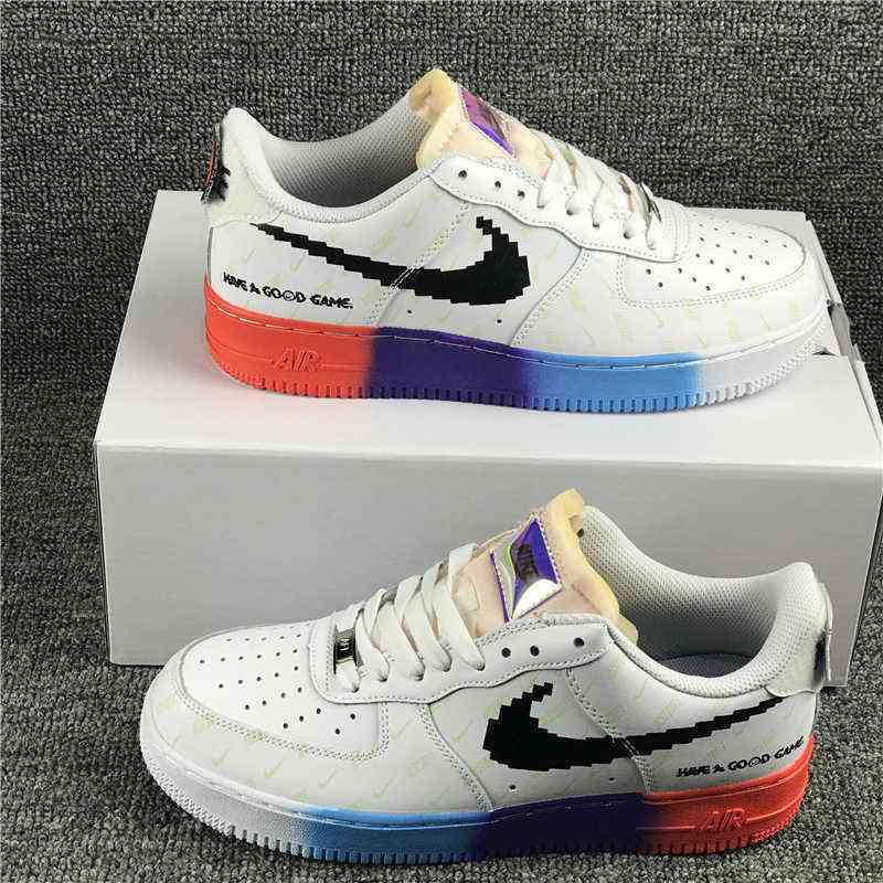 Promo NIKE Air Force One Video Game LOL 