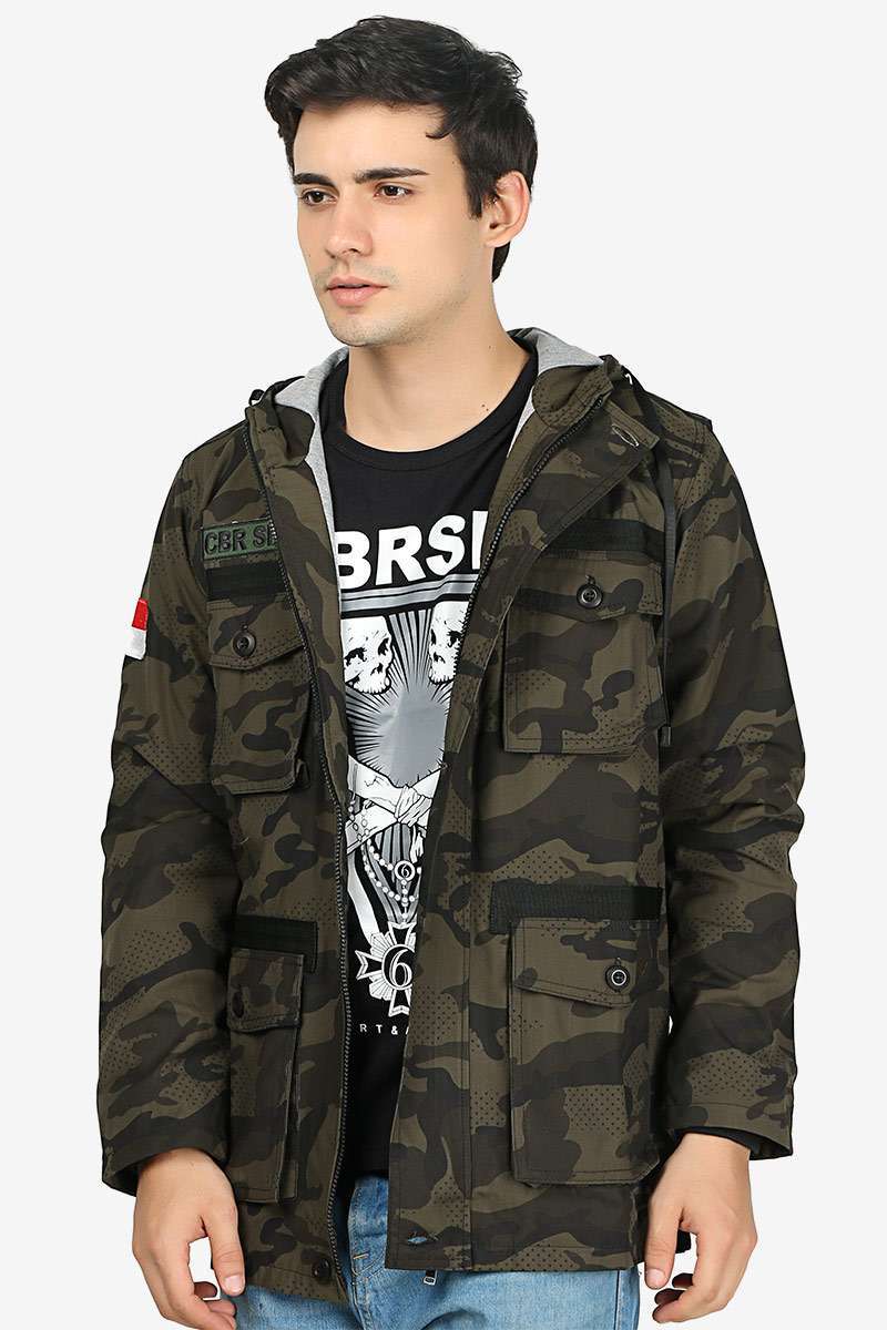 Jaket parka outlet army original