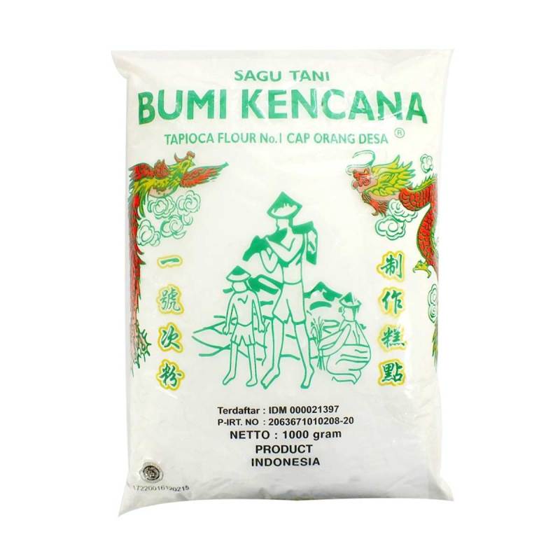 Jual Bumi Kencana Cap Orang Desa Tepung Sagu 1000 G Murah Mei 2021 Blibli