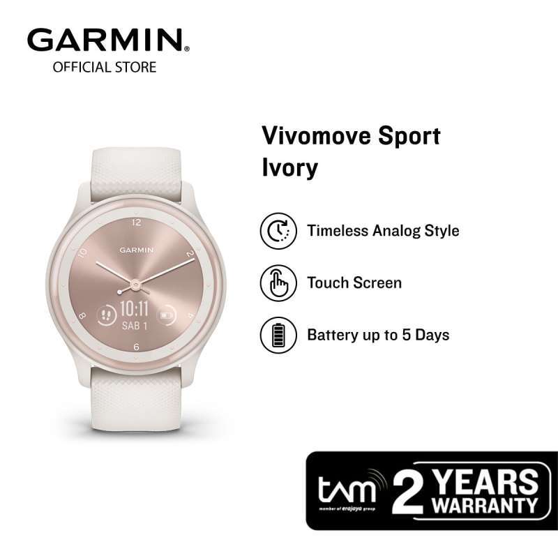 Jam Tangan Garmin Vivomove Vivomove Sport Hr Garmin Vivomove Sport