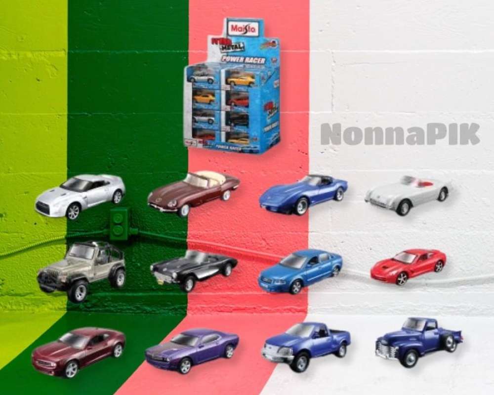 Maisto Fresh Metal Pull Back Superior Car- RANDOM