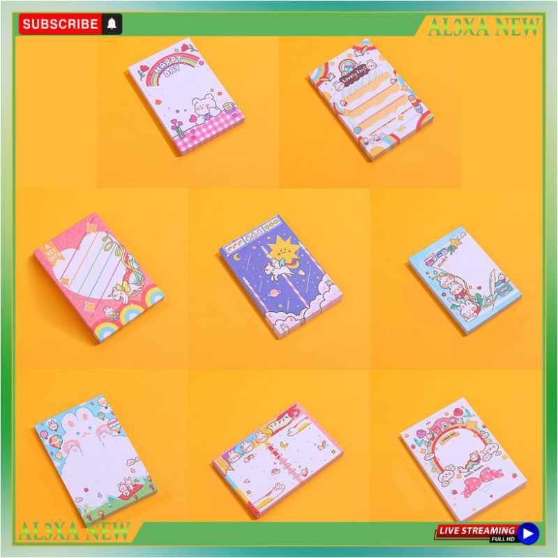 90s Streaming Complet Promo Kertas Memo Sticky Note Post-It Tebal Motif Kartun Kelinci Unic Diskon 35% di Seller AL3XA NEW - Kota Bandung, Jawa Barat | Blibli