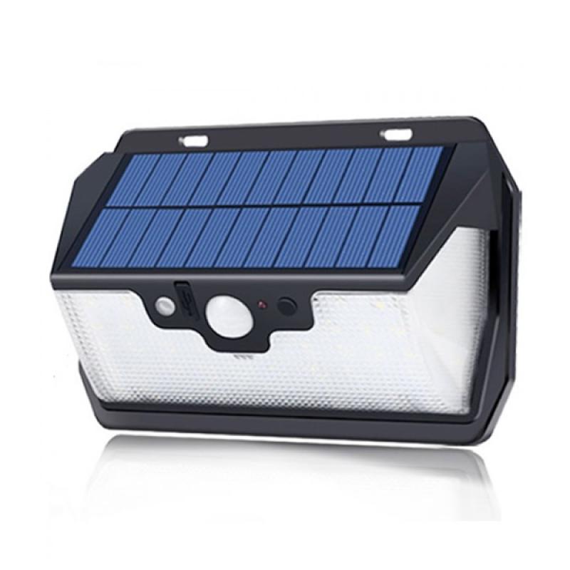 tokuniku sl 5038 motion sensor 53 led solar lamp light with remote 750 lumens