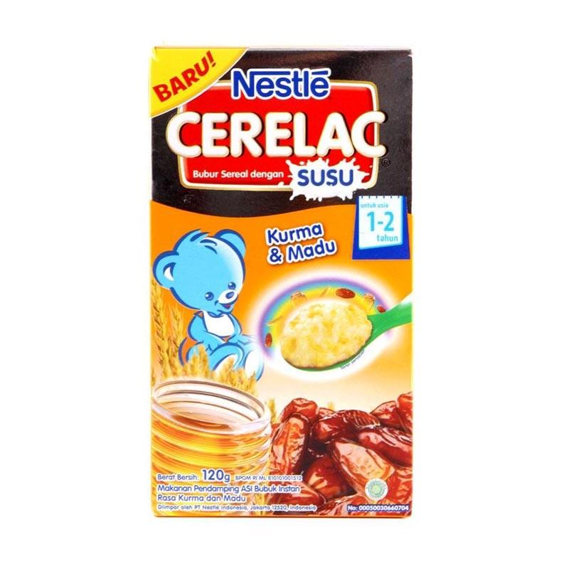 Jual Nestle Cerelac Susu Kurma Madu Cereal Bayi 120 G Online Oktober 2020 Blibli Com