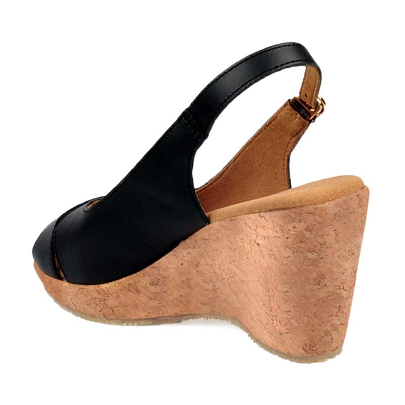 Jual Beajove Celine Peep Toe Wedges Shoes Online Oktober 2020 Blibli Com