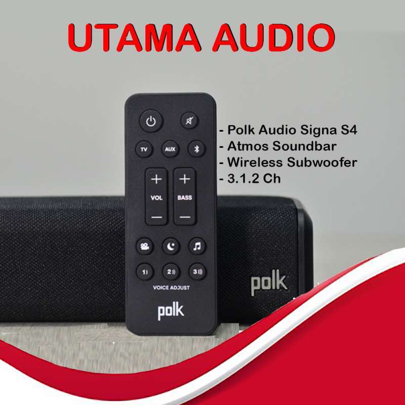 Promo Polk Audio Signa S4 Dolby Atmos 