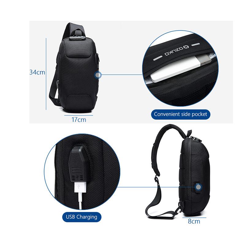 anti theft waterproof bag