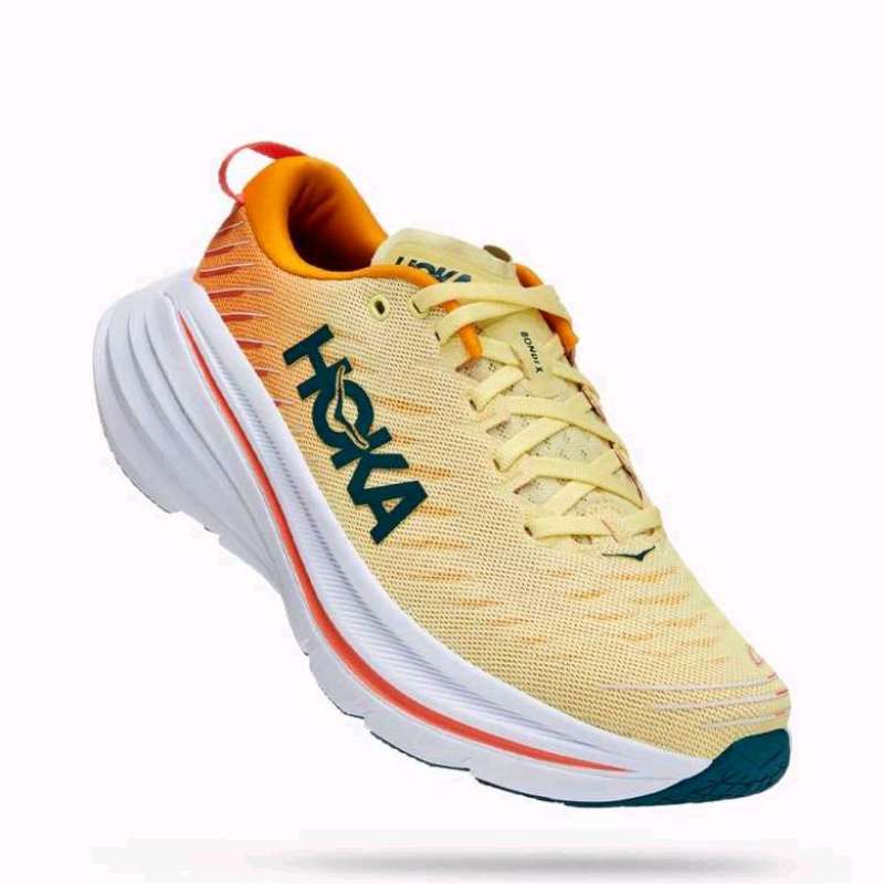 Jual Sepatu Lari Pria Hoka One One Bondi X Yellow Pear Original Di Seller Go store Cinangka Kota Depok Blibli