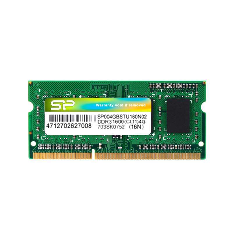 Silicon Power DDR3 1600MHz CL11 PC3-12800 SO-DIMM RAM Laptop 4GB