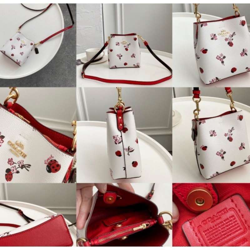 flower print coach bags