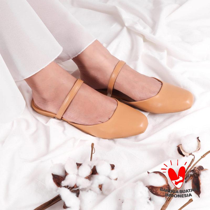 Jual Mertz Zara Sandal Casual Wanita Light Brown Online Oktober 2020 Blibli Com