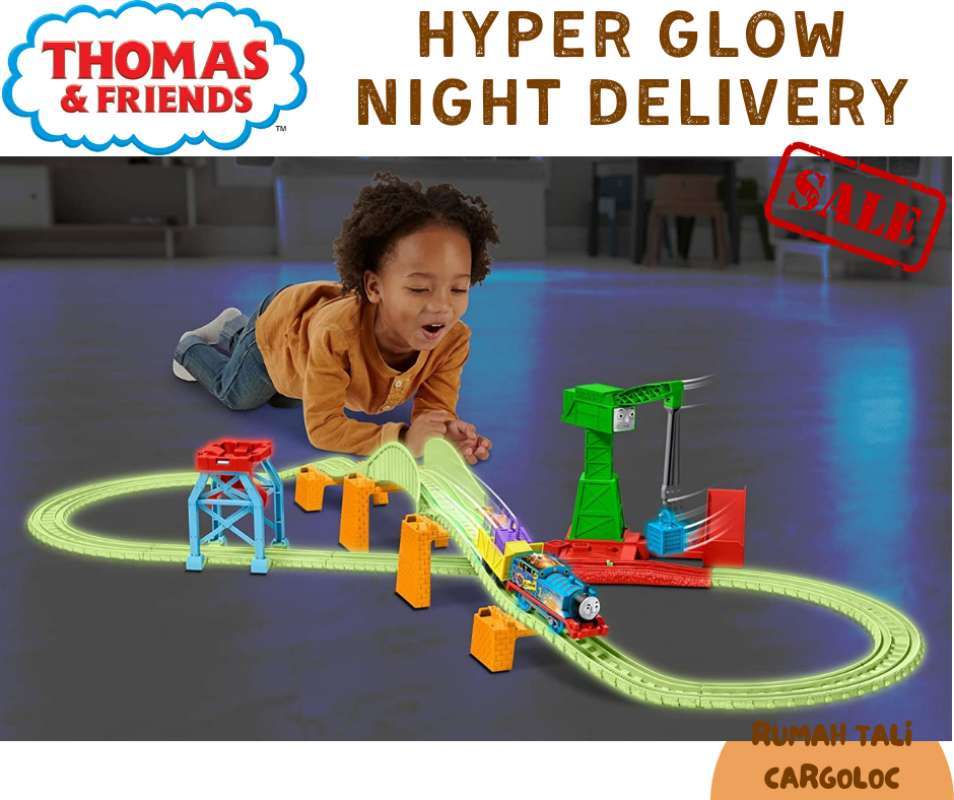 Thomas and friends trackmaster hyper glow night delivery cheap