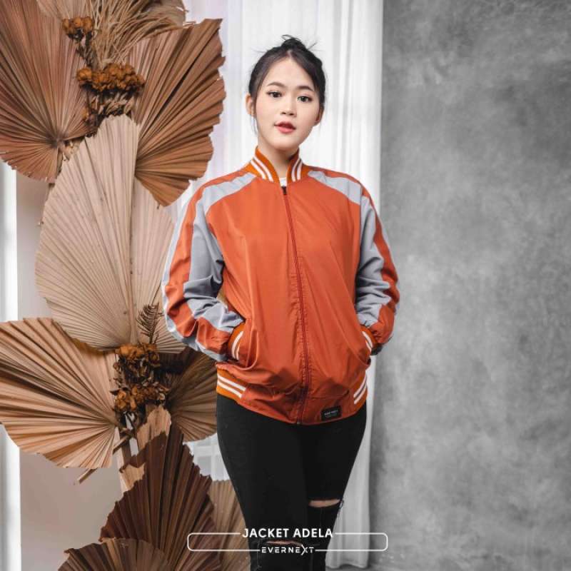 Promo Jaket Baseball Cewek Kekinian 