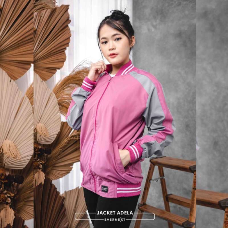 Promo Jaket Baseball Cewek Kekinian 