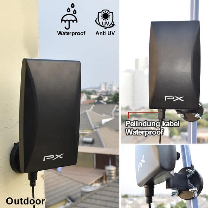 Jual PX DA-5400B Digital Analog Antena TV Kabel 12 m Booster Indoor/Outdoor  Online Januari 2021 | Blibli