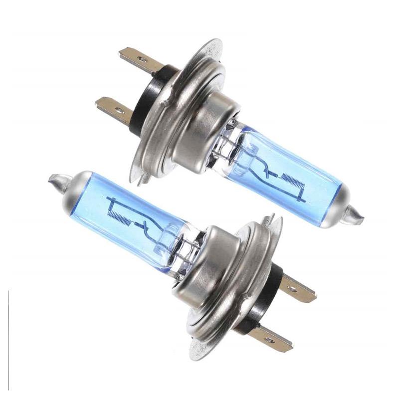 bluelans h7 55w super bright car driving front headlight halogen light bulb fog lamp 2 pcs 12v