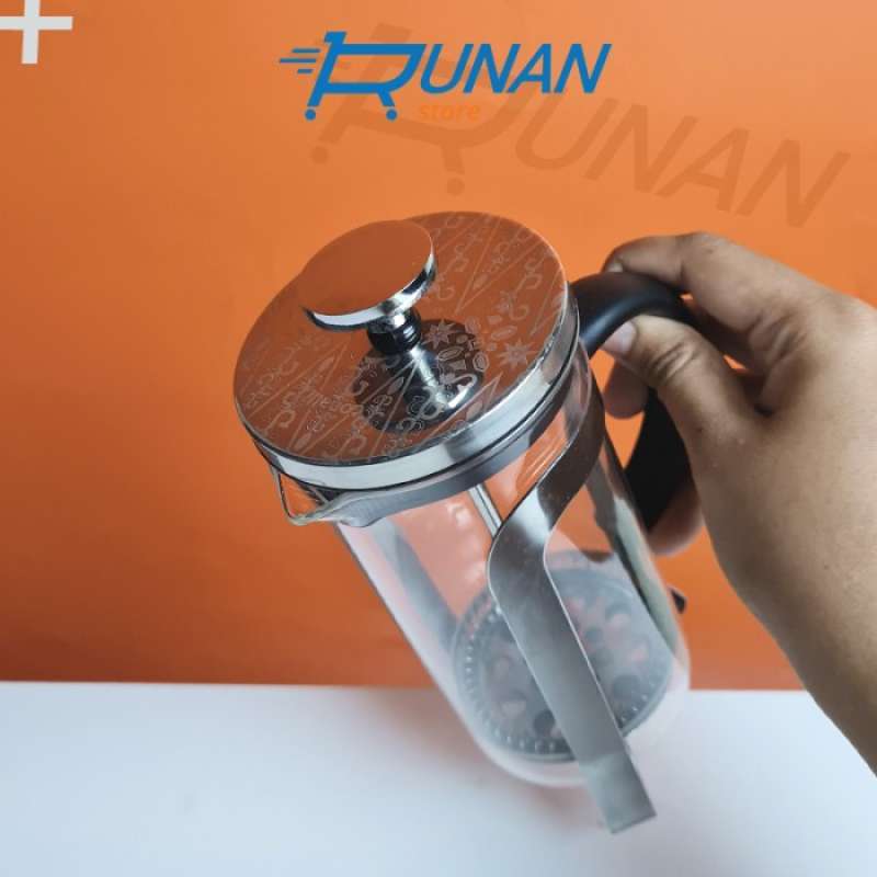 Jual French Press Stainless 350ml 