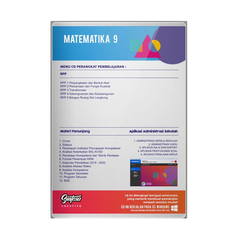 Jual Sintesa Creative Cd Media Pengajaran Matematika Kelas 9 Smp