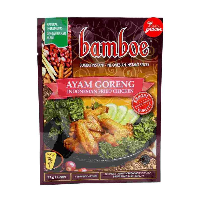 Jual Bamboe Bumbu Racik Ayam Goreng 32 G Online Januari 2021 Blibli