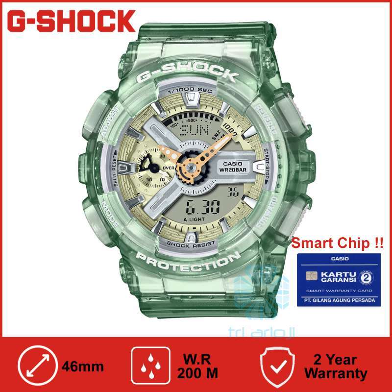 Promo Casio G SHOCK GMA S110GS Jam Tangan Wanita Analog Digital