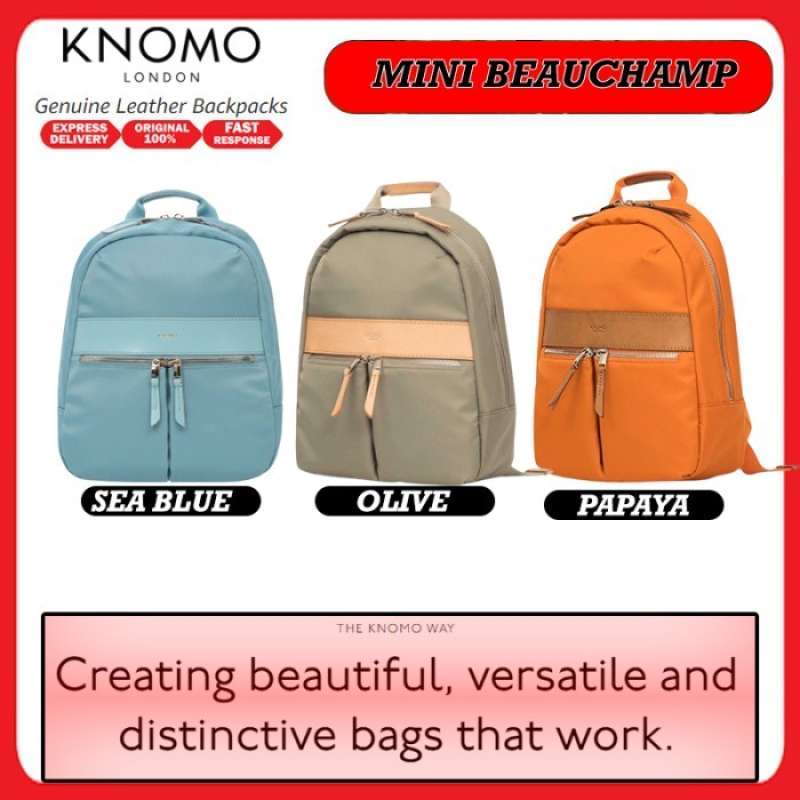 KNOMO LONDON Genuine Leather BEAUCHAMP 