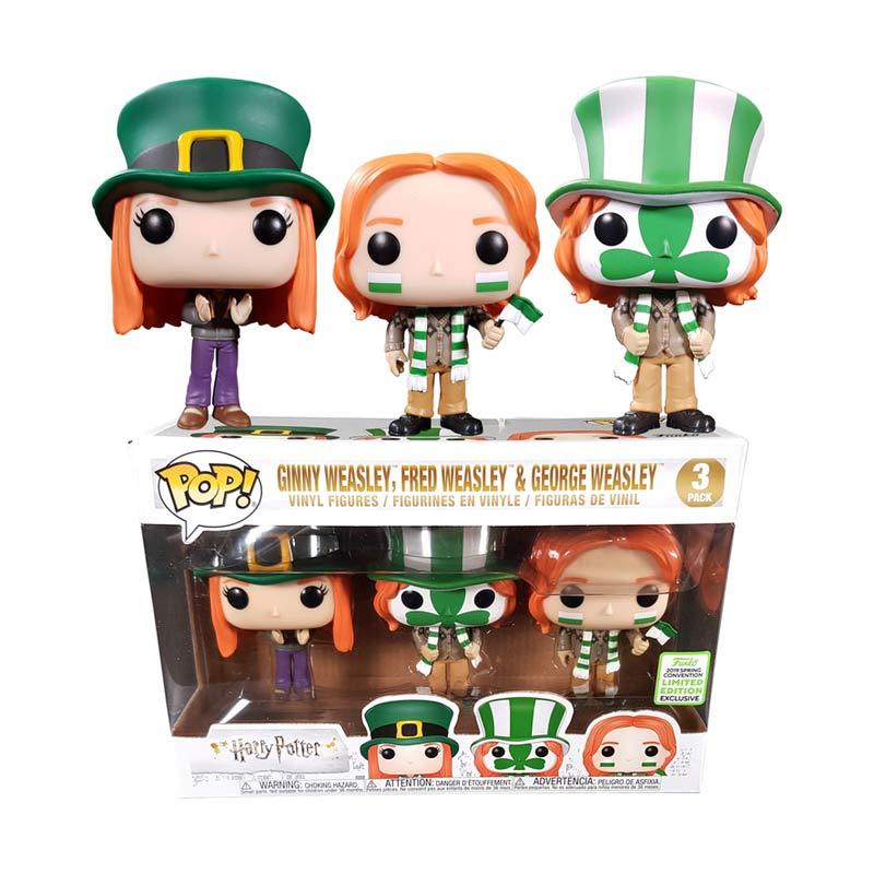 Jual Funko Pop Eccc 2019 Harry Potter 3 Pack Irish Weasley Quidditch Murah Agustus 2020 Blibli Com