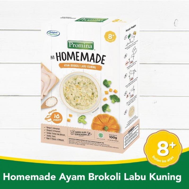 Jual Promina Homemade Ayam Brokoli Labu Kuning 8m Bubur Bayi 100 G Online April 2021 Blibli