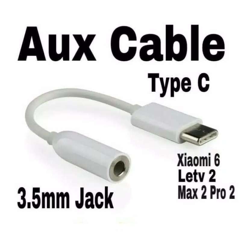 3.5MM JACK ADAPTER AUX CABLE TYPE-C 