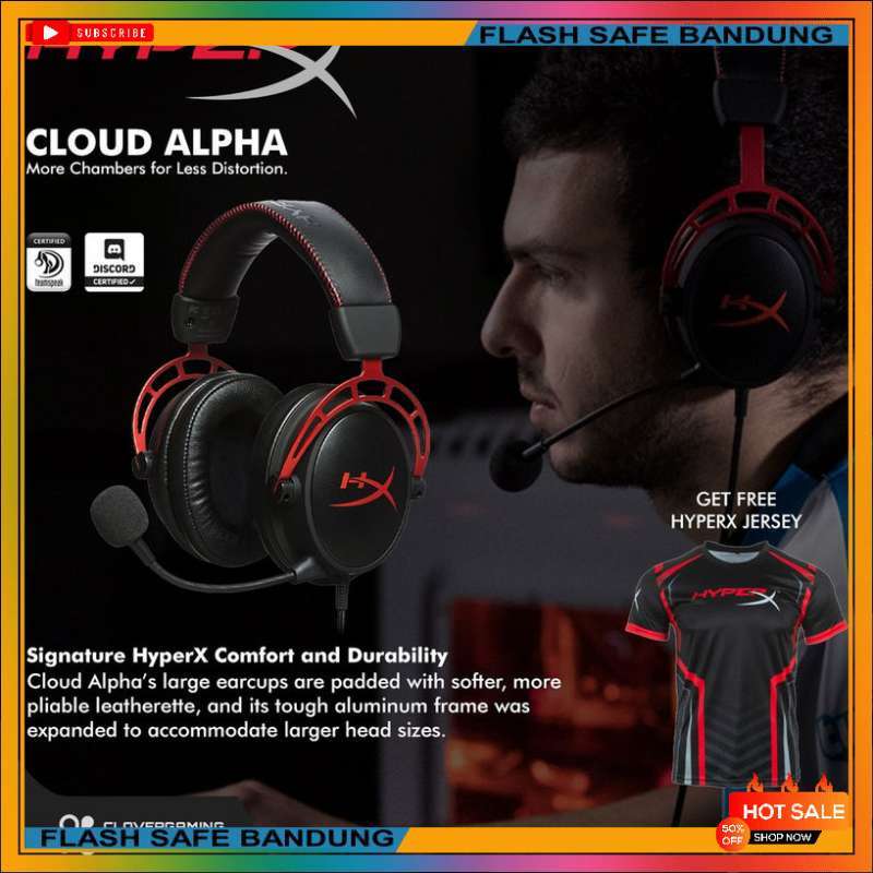 Promo Hyperx Cloud Alpha-Original 