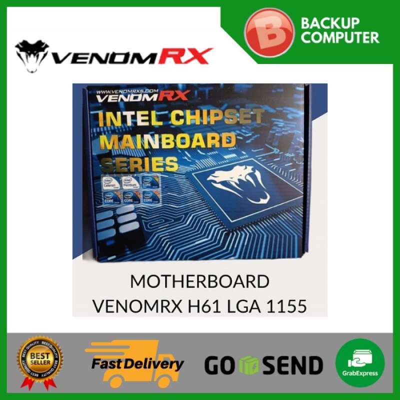 Jual Venomrx Mainboard Intel H61 Lga1155++ Di Seller Backup
