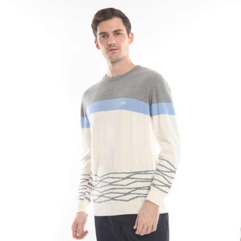 Jual Spyderbilt Sweater pria Charcoal 
