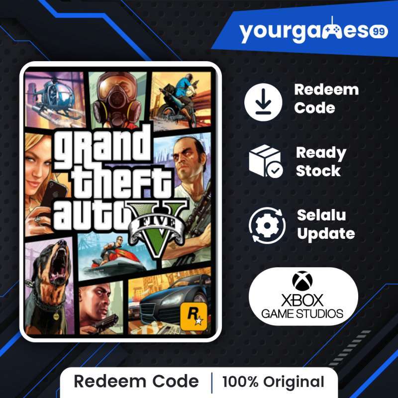 Grand Theft Auto V GTA - Premium edition Xbox One X|S Redeem Code