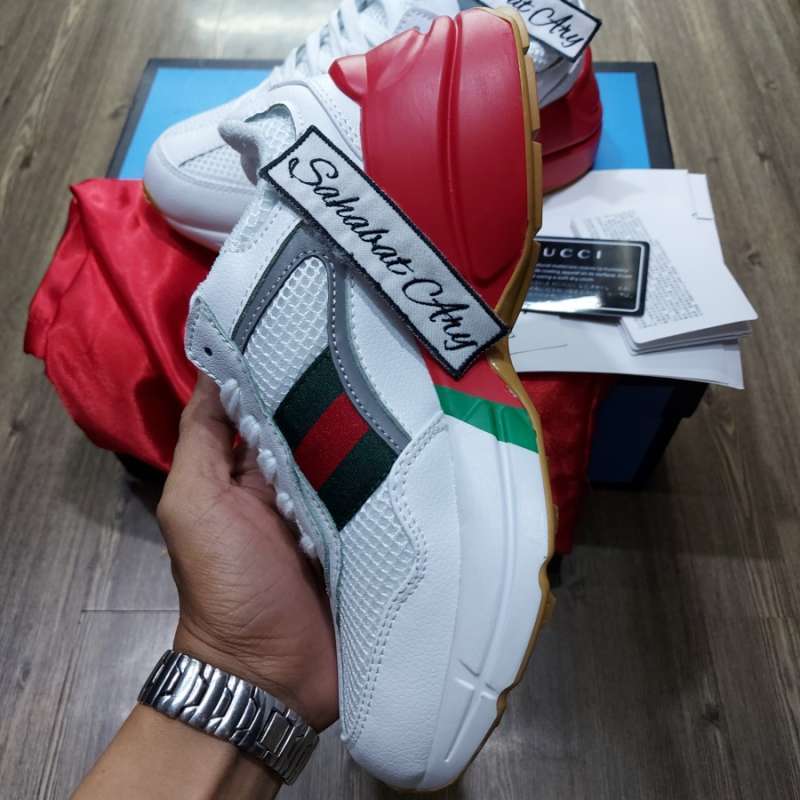 gucci web sneakers