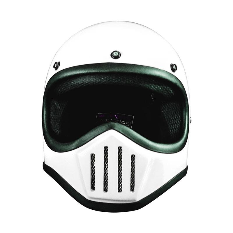 Jual The Biker Shop Riders Custom Helm Full Face White Di Seller