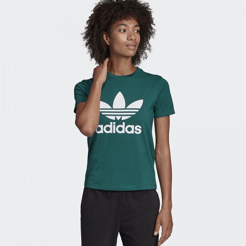 t shirt adidas trefoil