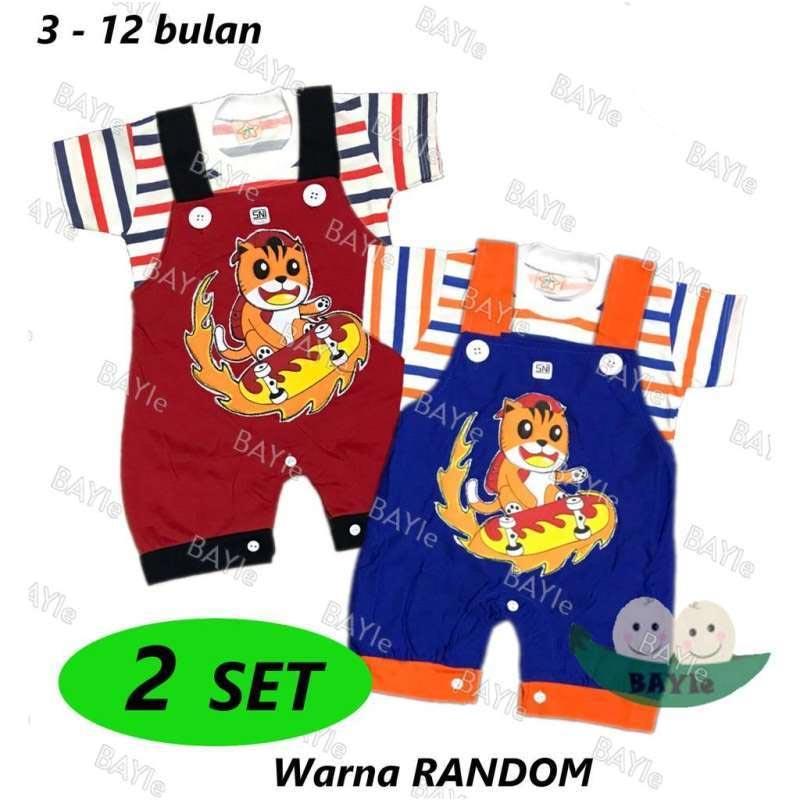Jual Bayie Set Baju Bayi/anak Lengan Pendek Model Jumper