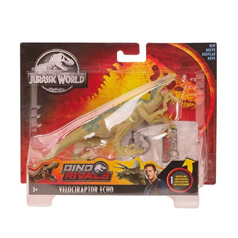 Jual Jurassic World Velociraptor Echo Dino Rivals Mattel Action Figure Online Maret 2021 Blibli In the film jurassic world , echo is brown with dark blue striping as well as having dark blue around her eyes. jurassic world velociraptor echo dino rivals mattel action figure
