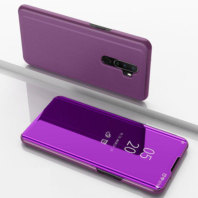 Jual Premium Flip S View Mirror Case Oppo A9 2020 Casing Oppo A9