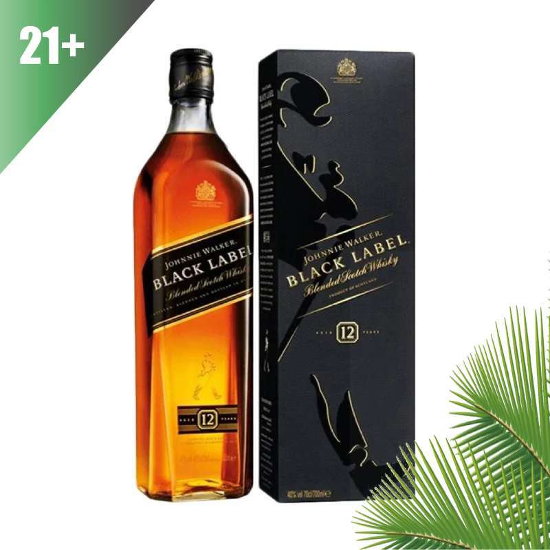 Jual JW Johnny Walker Black Label Whiskey 750ml di Seller ...