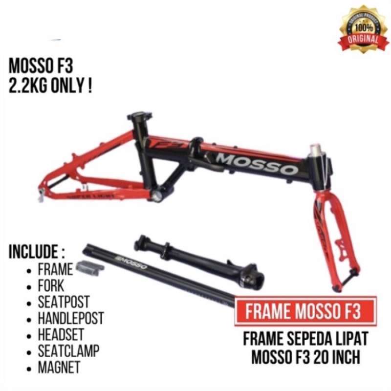 Frame mosso shop f3 20 inch