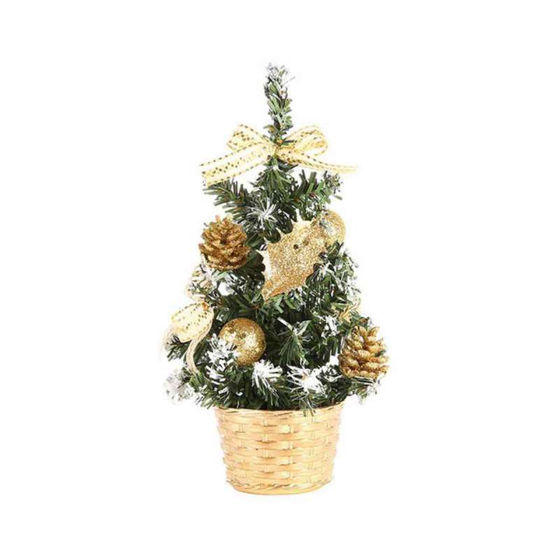 SHISI 36pcs Mini 5cm Ribbon Bows Christmas Tree Charms Hanging Decoration Party