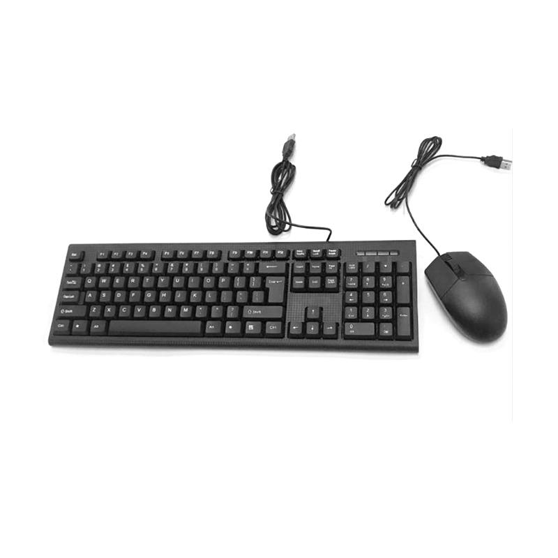 iit cmk858 wired usb pc gaming keyboard and mouse combo for office house