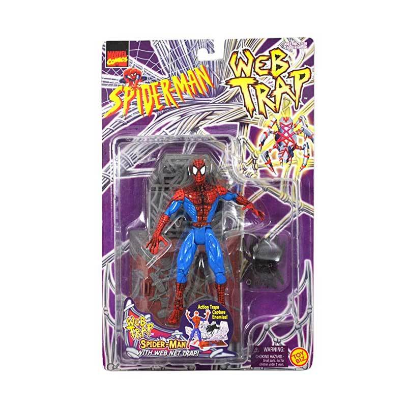 Jual Toybiz Spider Man With Web Net Trap Action Figure Murah Maret