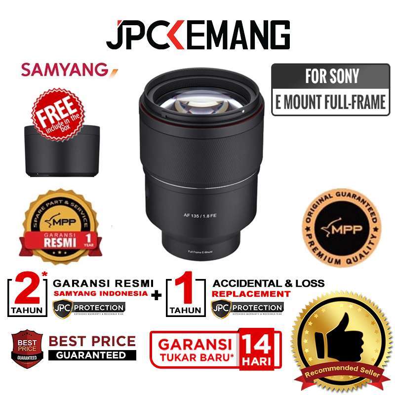 F1 Samyang 135mm F2 Sony Autofocus Promo Jpc Kemang Samyang Af
