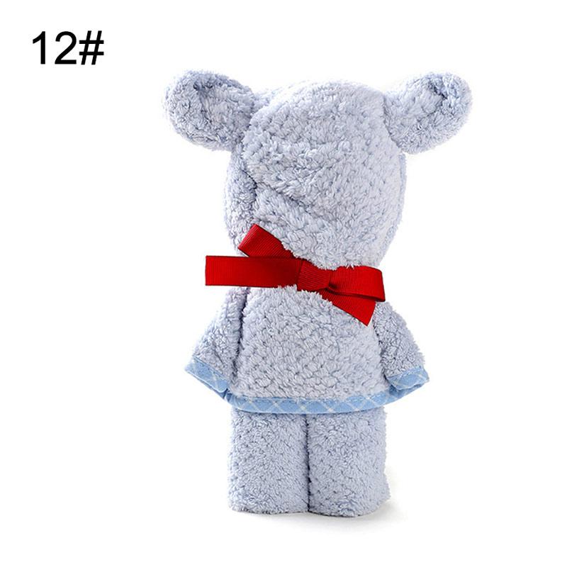 Teddy Bear Coral Fleece Baby Blanket
